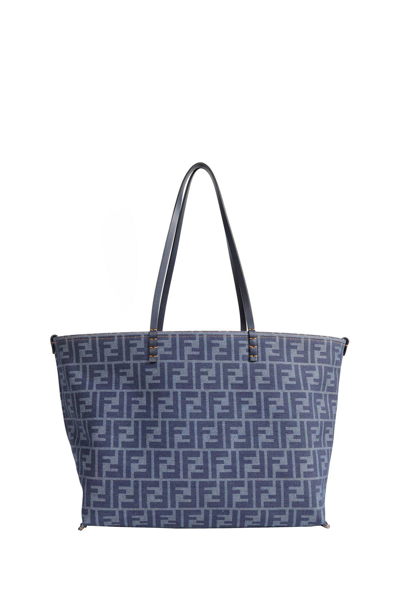 
              FENDI FF Denim Jacquard Reversible Tote Bag woman
            