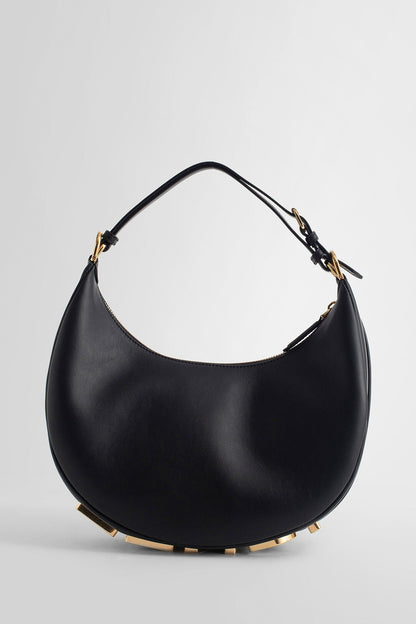 FENDI WOMAN BLACK SHOULDER BAGS