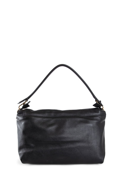 FENDI WOMAN BLACK SHOULDER BAGS