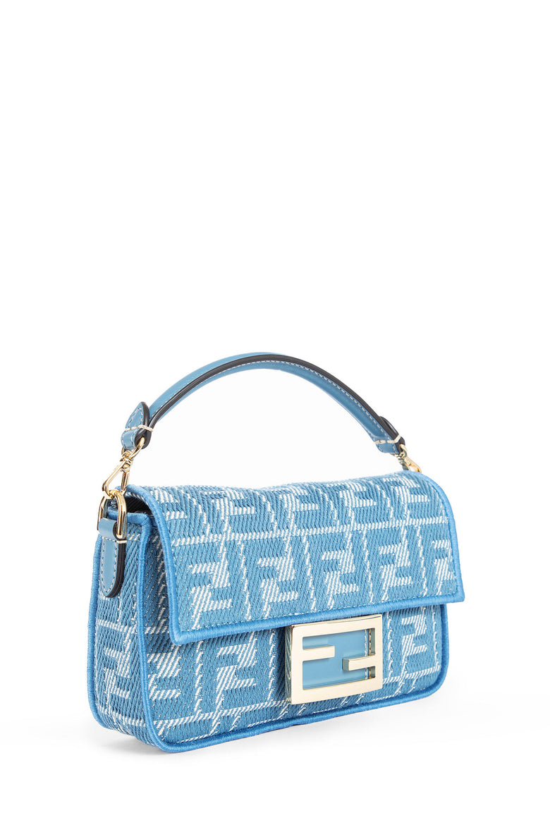 FENDI WOMAN BLUE MINI BAGS