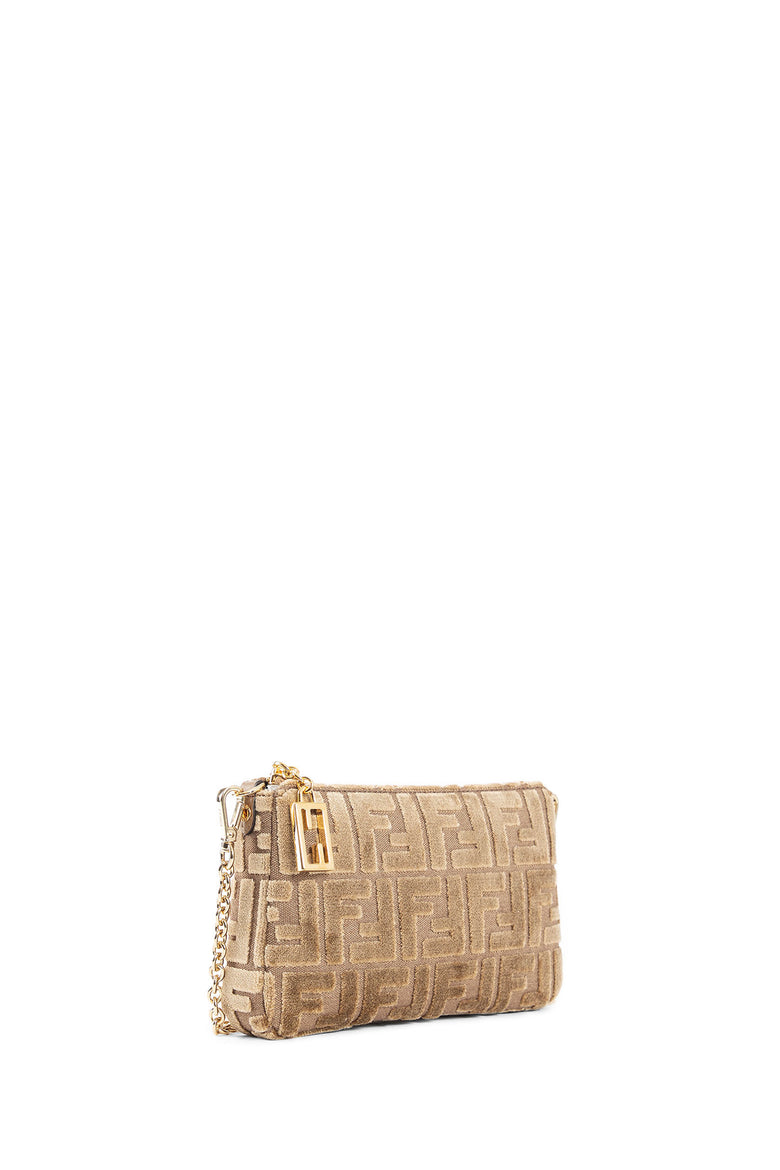 FF Velvet Baguette Pouch
