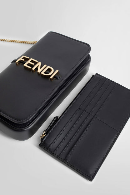 FENDI WOMAN BLACK MINI BAGS