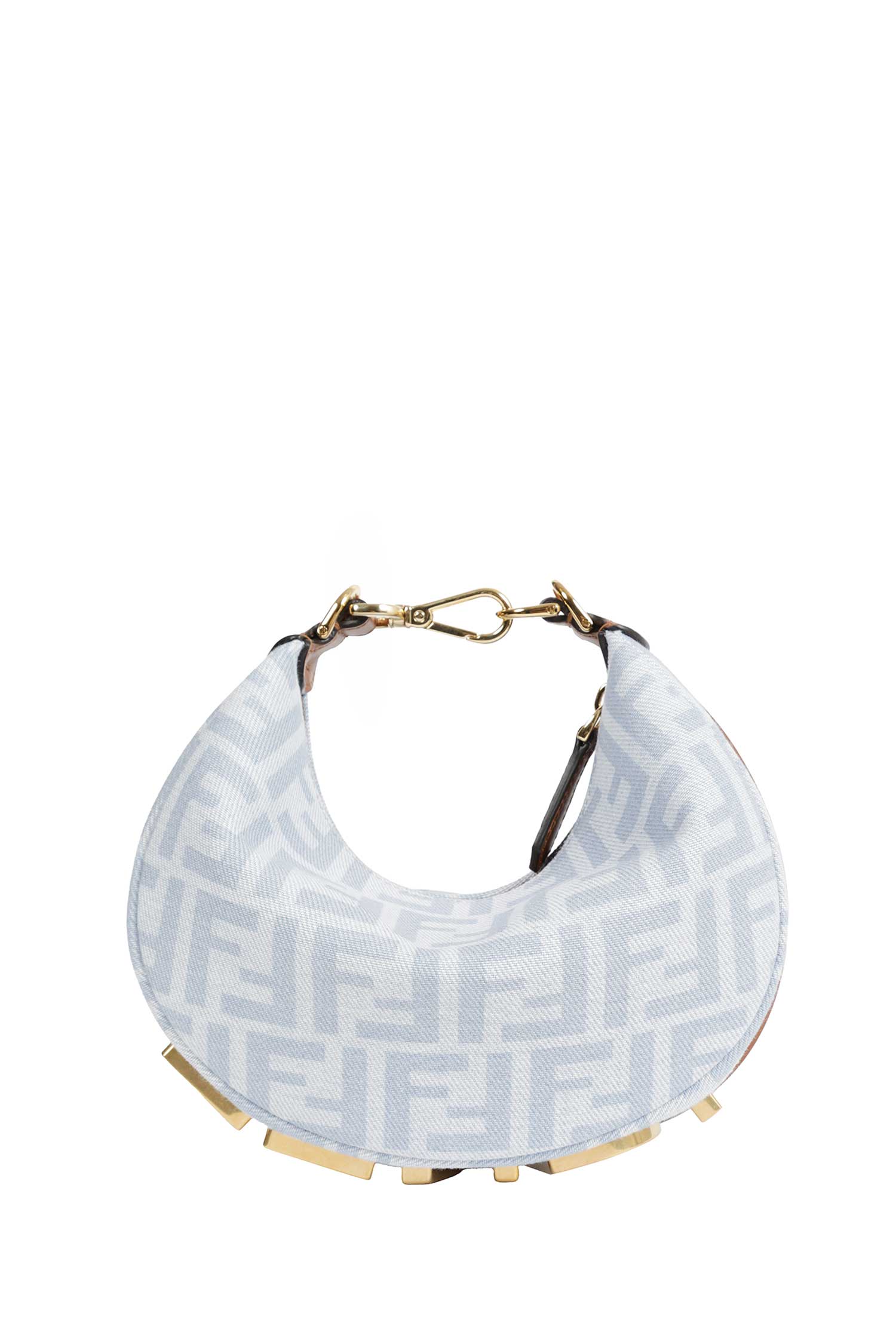 FENDI FF Denim Fendigraphy Mini Bag woman