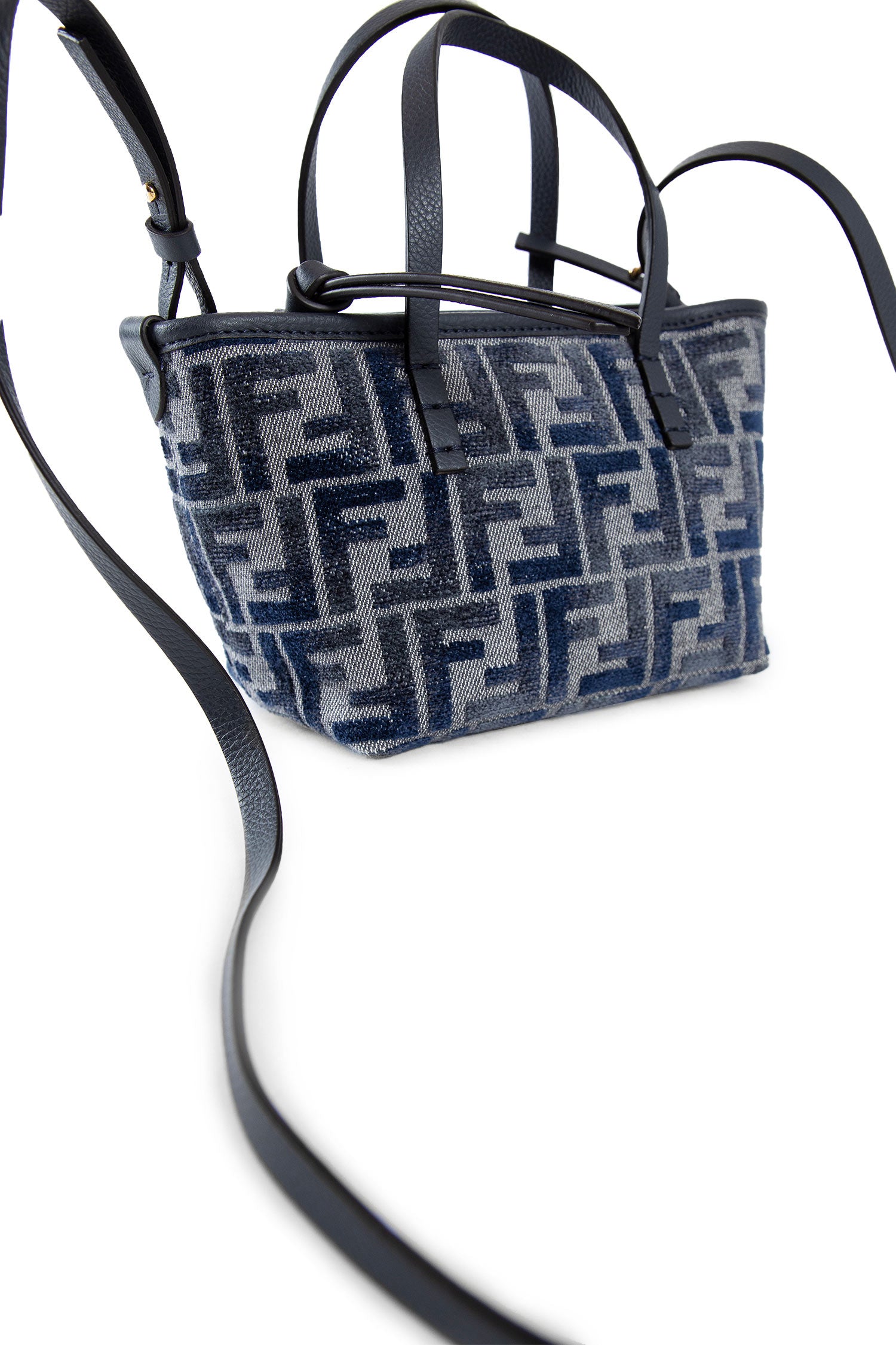 FENDI WOMAN BLUE TOTE BAGS