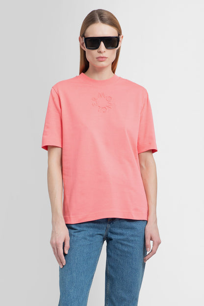 MONCLER WOMAN PINK T-SHIRTS