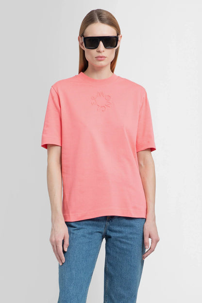 Antonioli MONCLER WOMAN PINK T-SHIRTS & TANK TOPS
