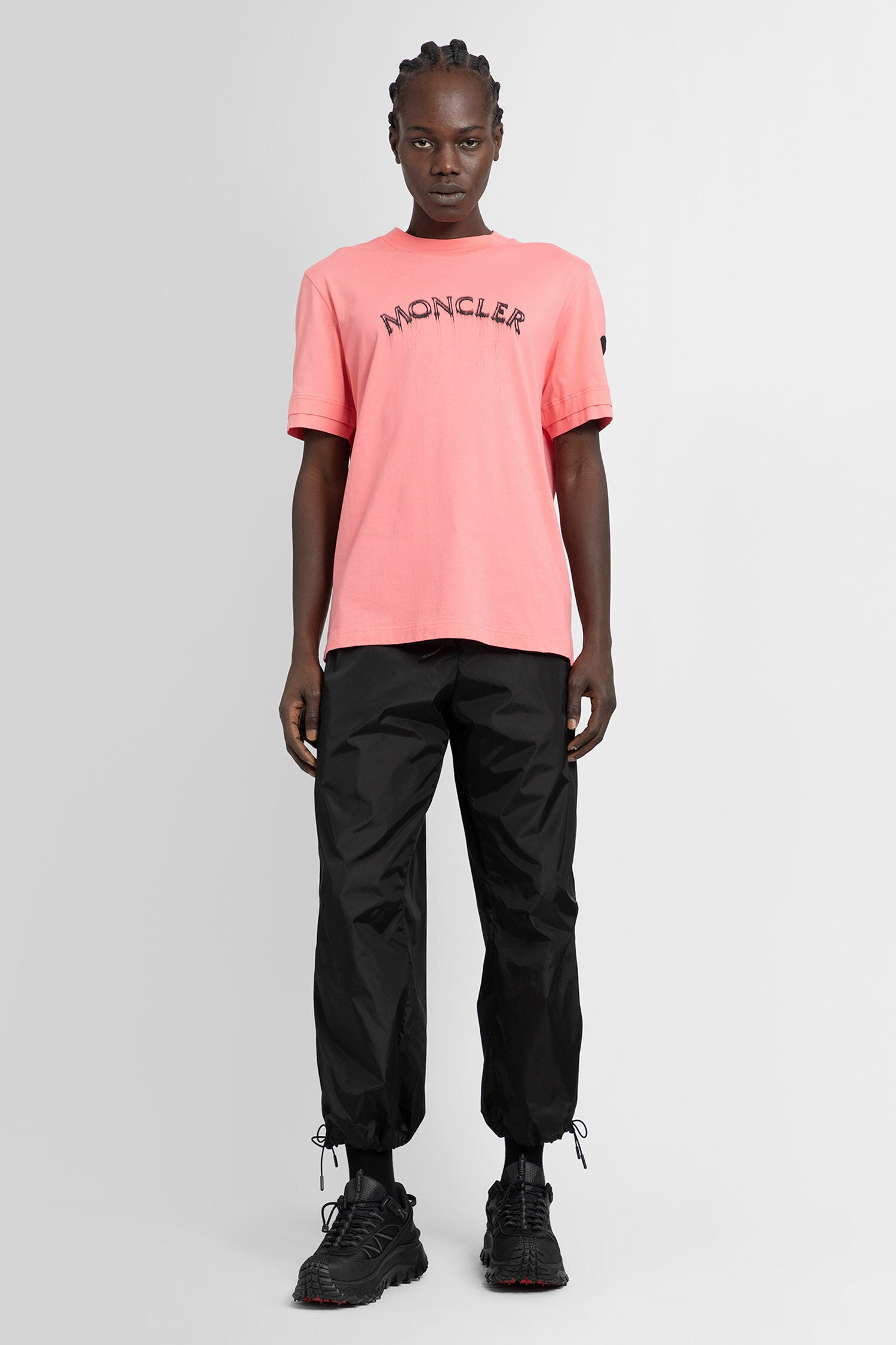 MONCLER MAN PINK T-SHIRTS