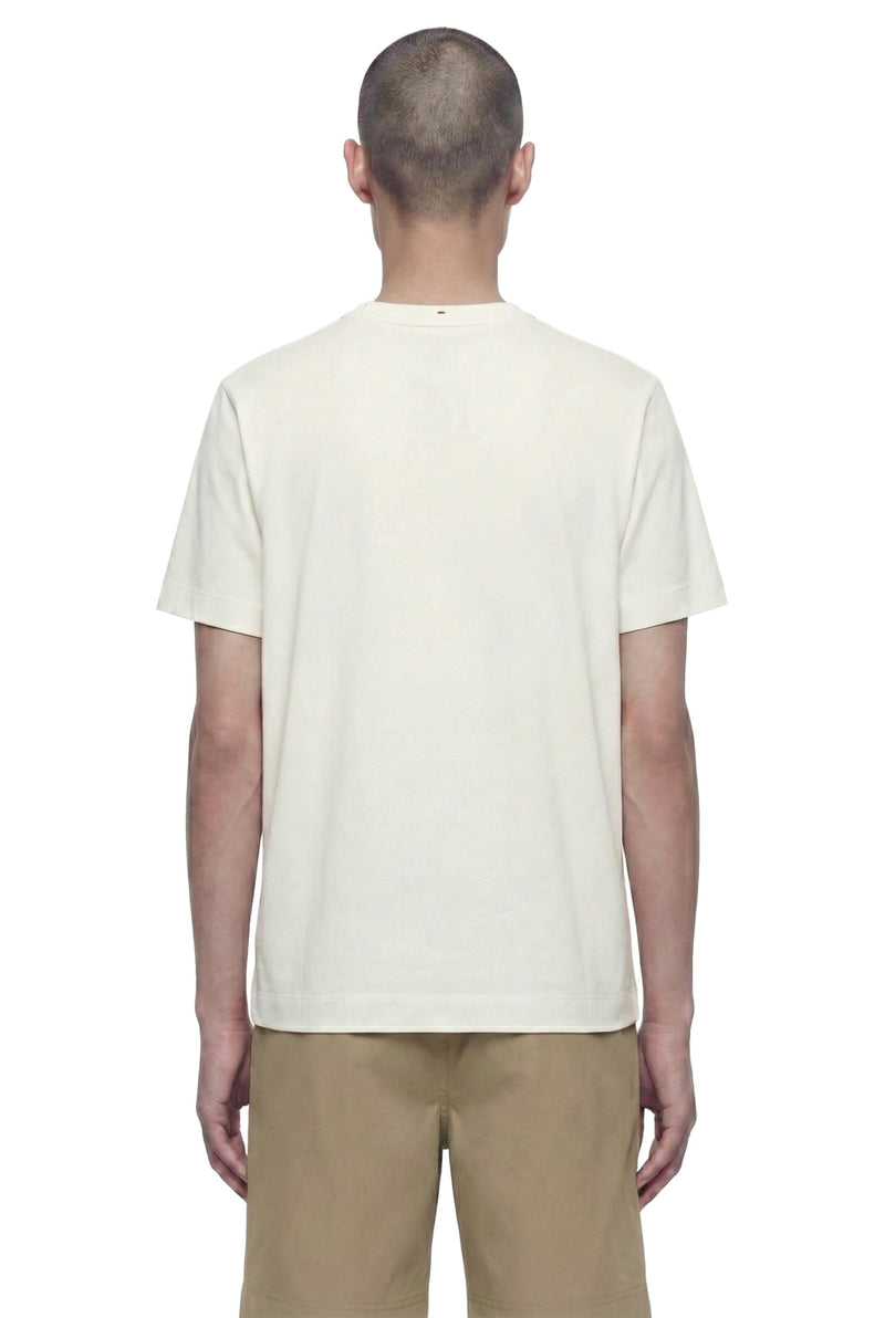 Logo Patch Cotton Blend T-Shirt