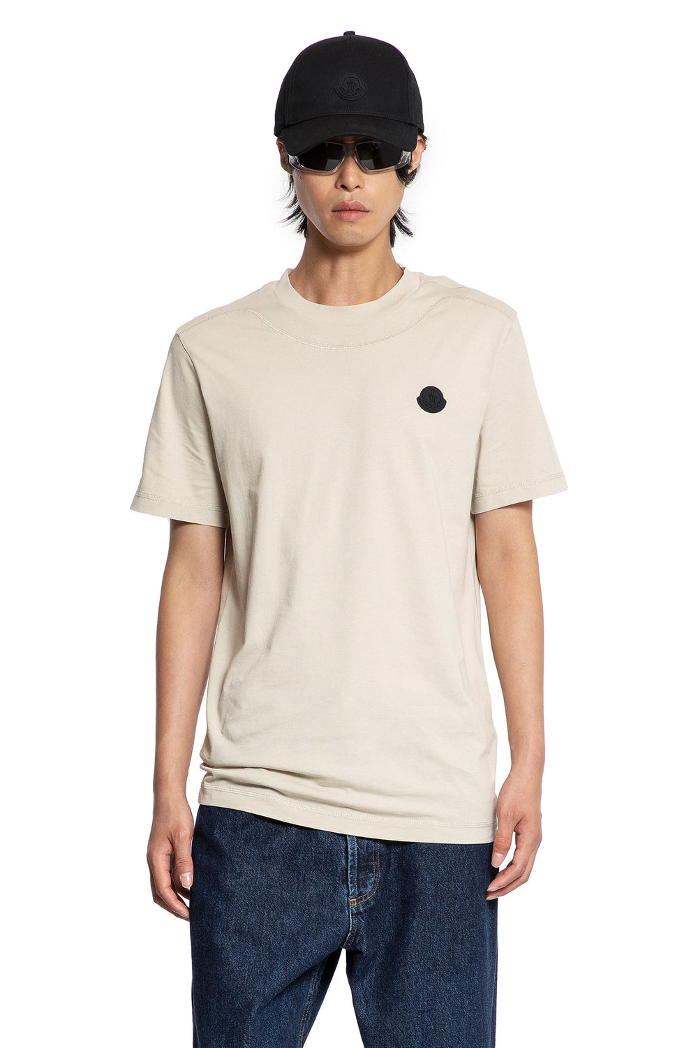 Logo Patch Cotton T-Shirt - Antonioli.eu