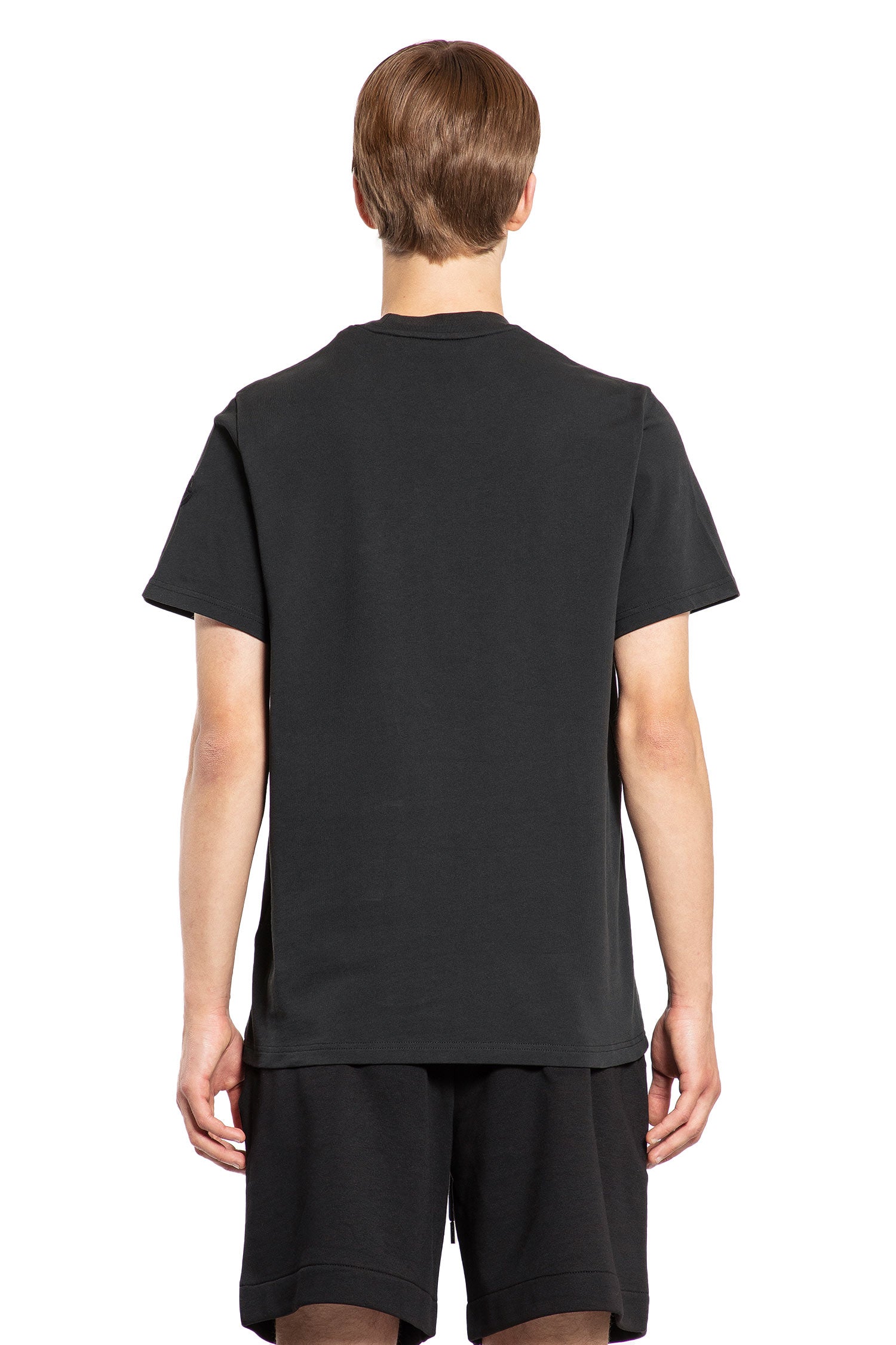 MONCLER MAN BLACK T-SHIRTS