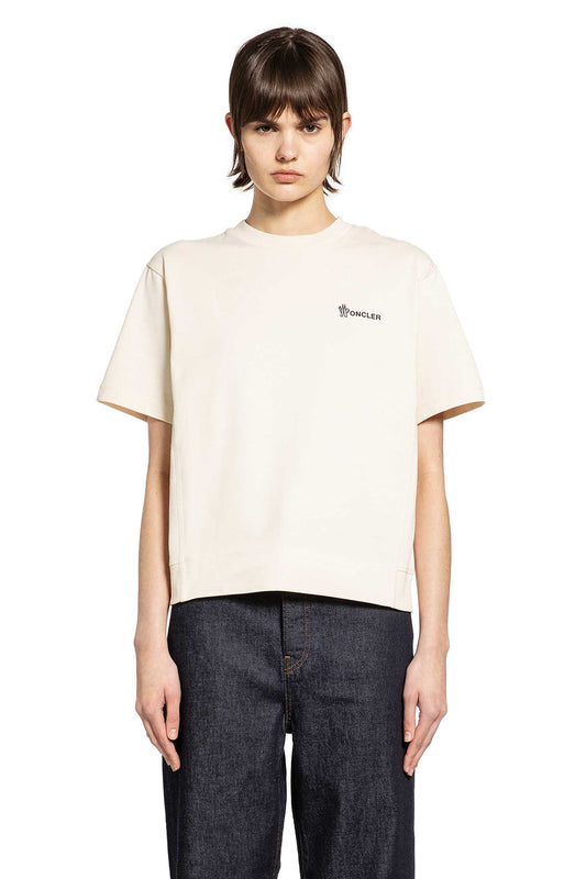 Embossed Logo Cotton T-Shirt