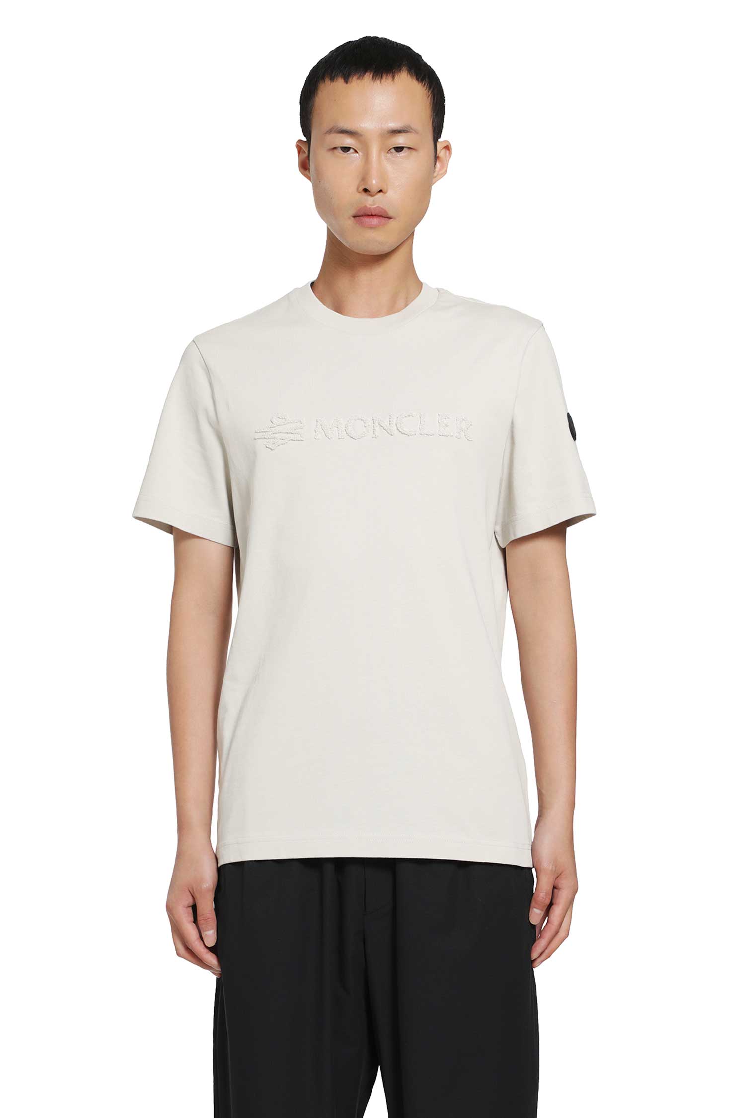 MONCLER Terry Logo Cotton T-Shirt man