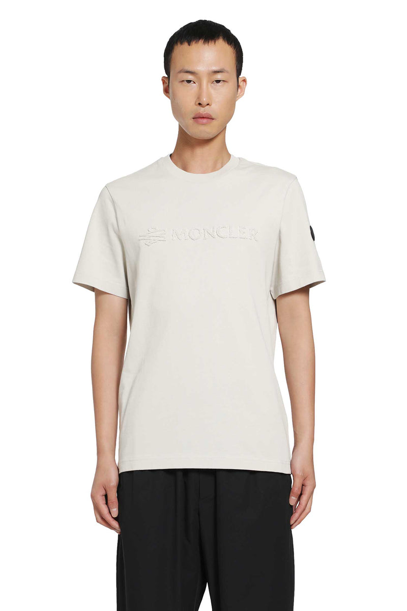 MONCLER Terry Logo Cotton T-Shirt man