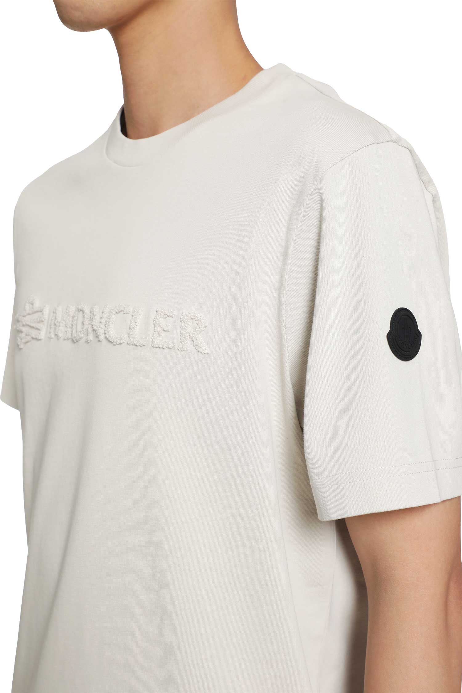 MONCLER Terry Logo Cotton T-Shirt man