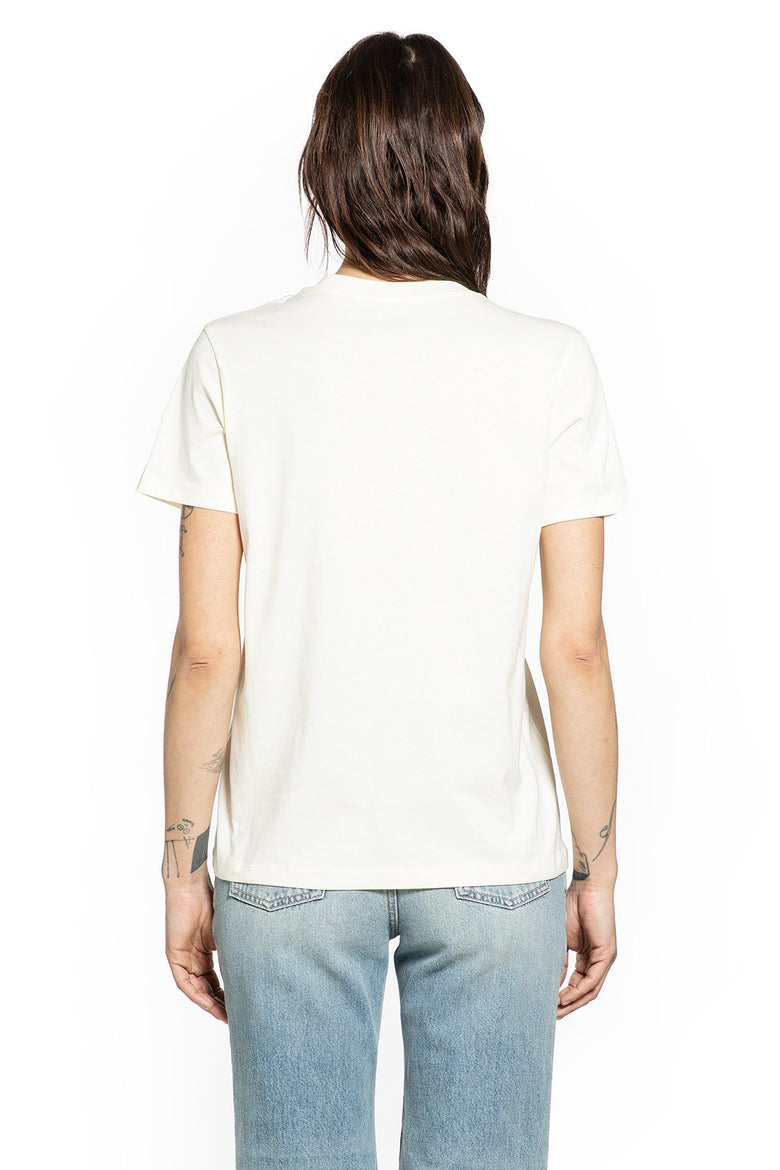 Embroidered Tonal Logo Cotton T-Shirt