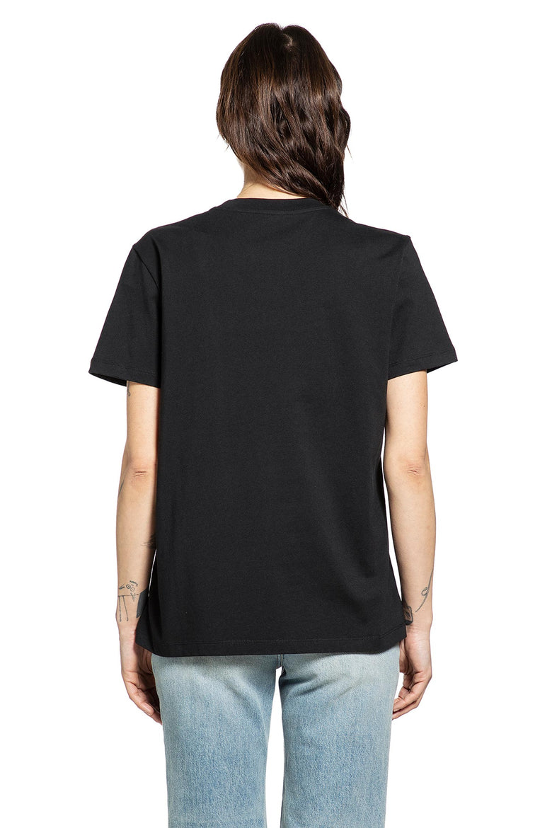 Embroidered Tonal Logo Cotton T-Shirt