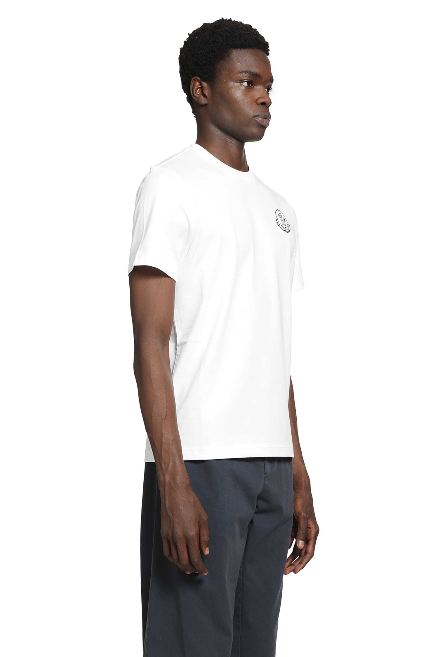 Cotton Jersey Logo Patch T-Shirt