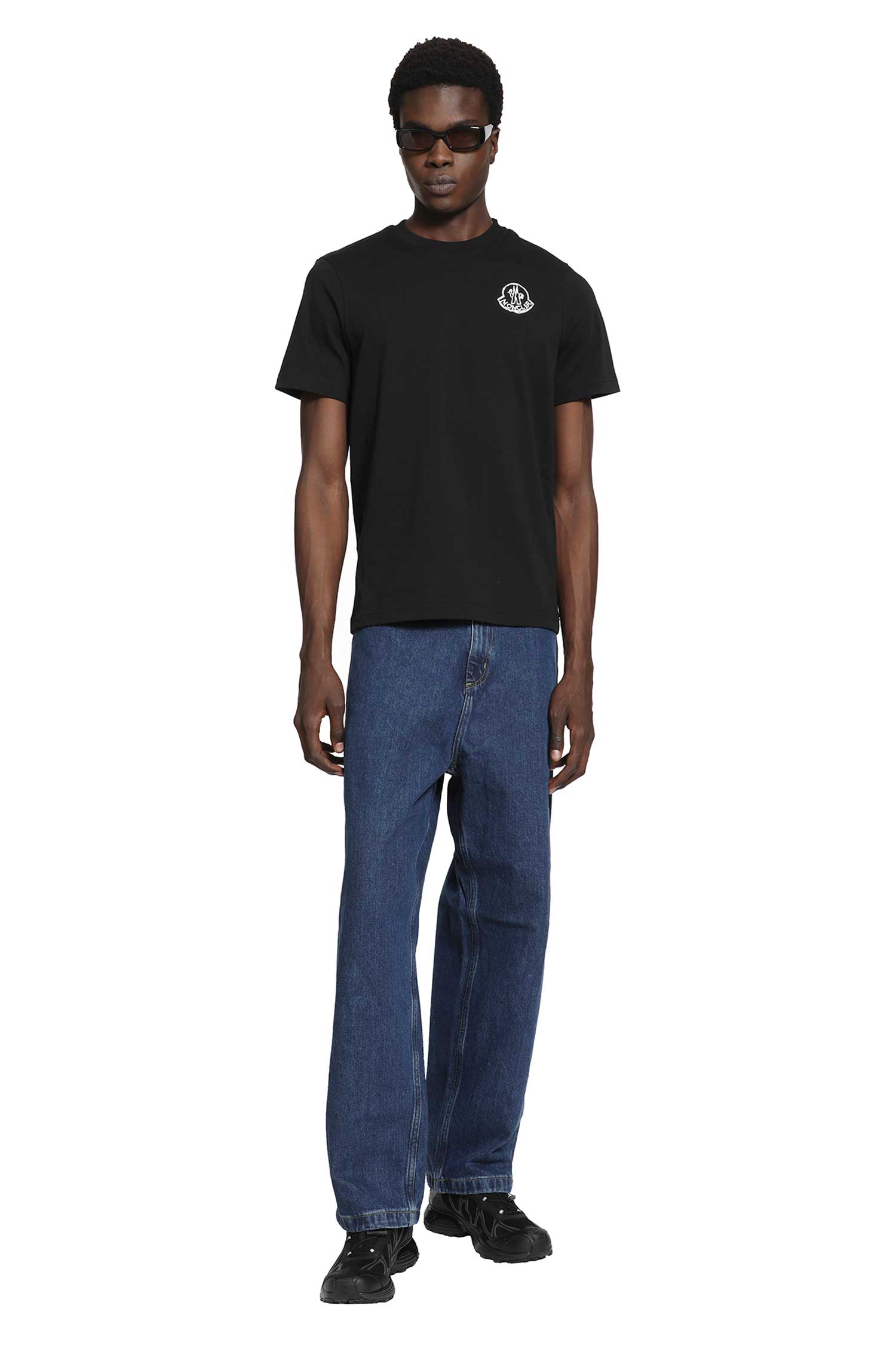 MONCLER Cotton Jersey Logo Patch T-Shirt man