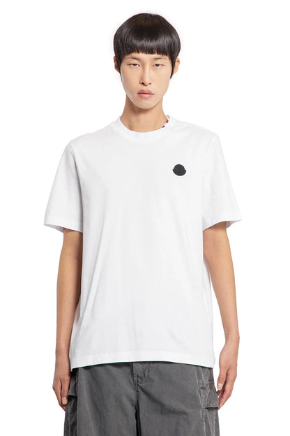 Antonioli MONCLER MAN WHITE T-SHIRTS & TANK TOPS