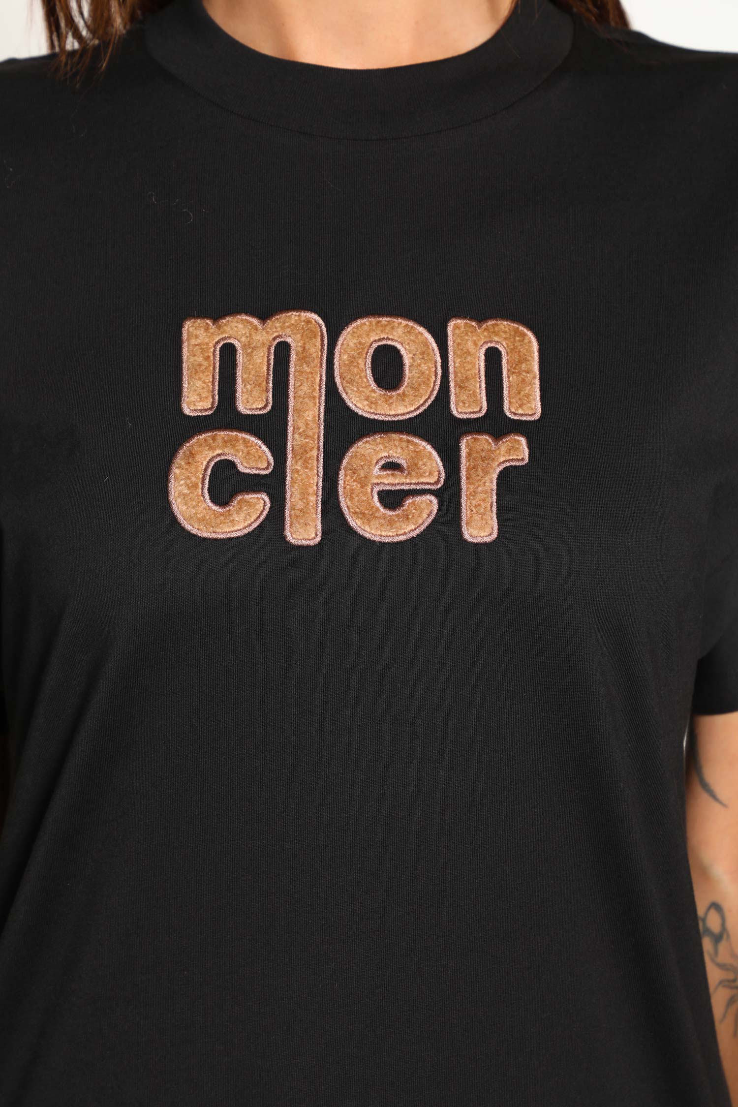 Teddy Logo Cotton T-Shirt