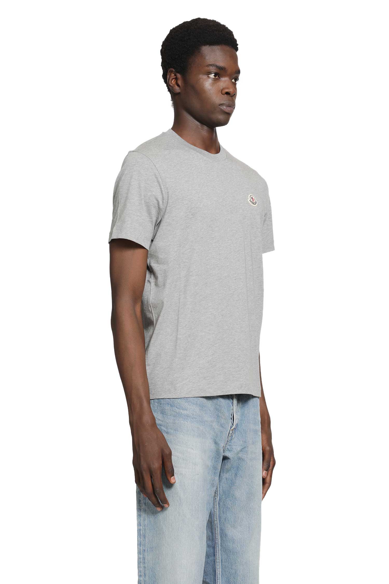 Logo Patch Cotton T-Shirt (Pack of Three)