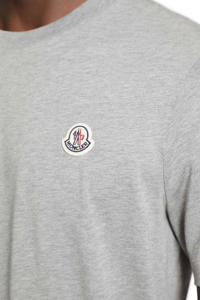 MONCLER Logo Patch Cotton T-Shirt (Pack of Three) man