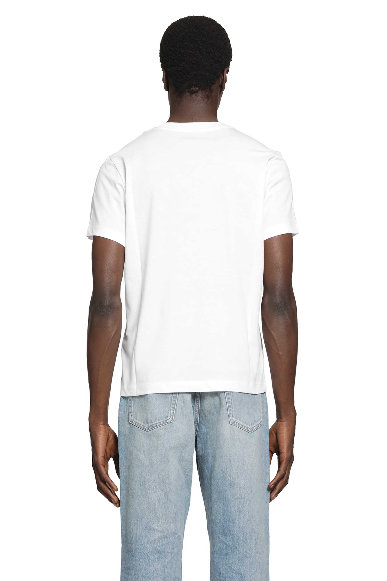 Logo Patch Cotton T-Shirt (Pack of Three)