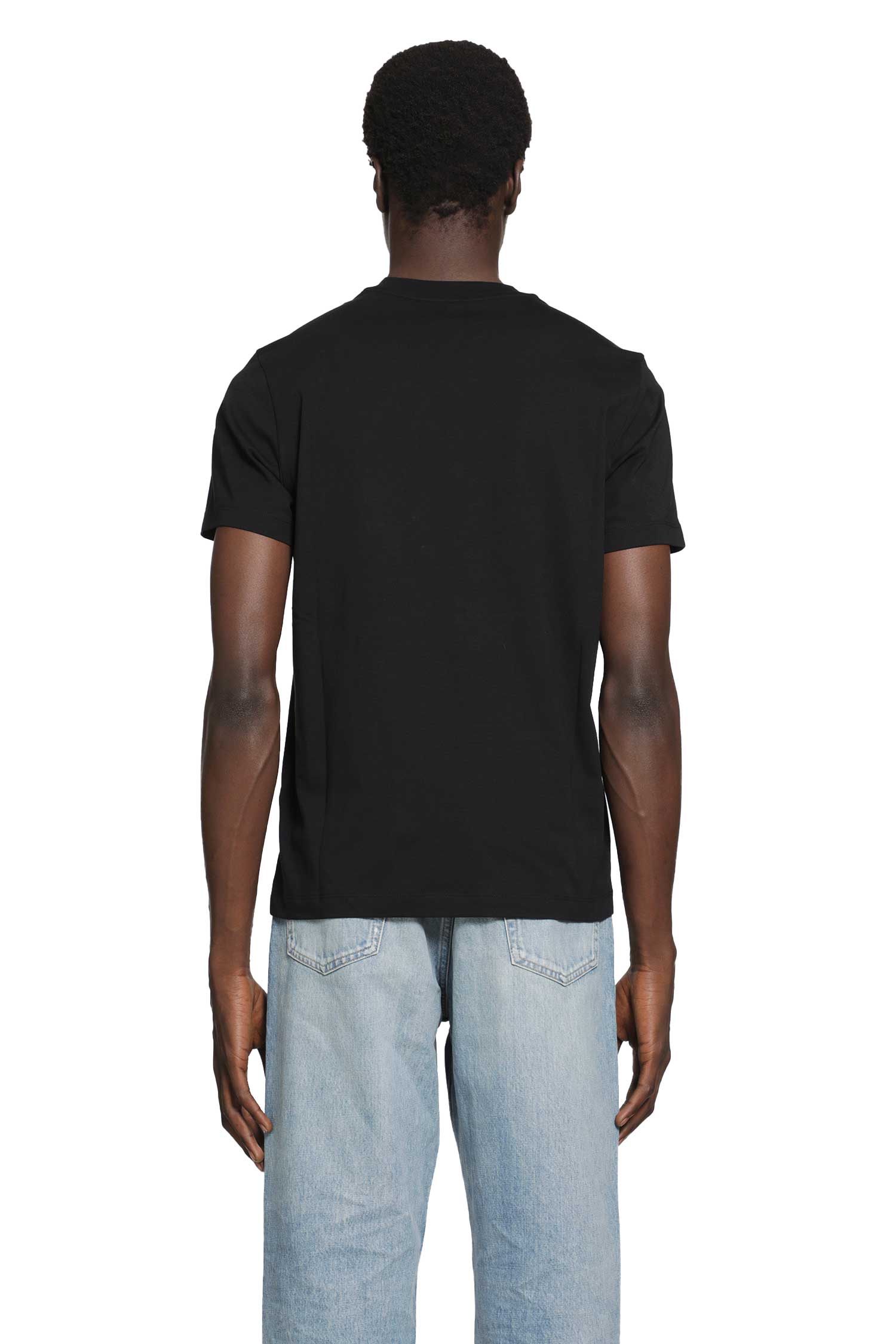 MONCLER Logo Patch Cotton T-Shirt (Pack of Three) man