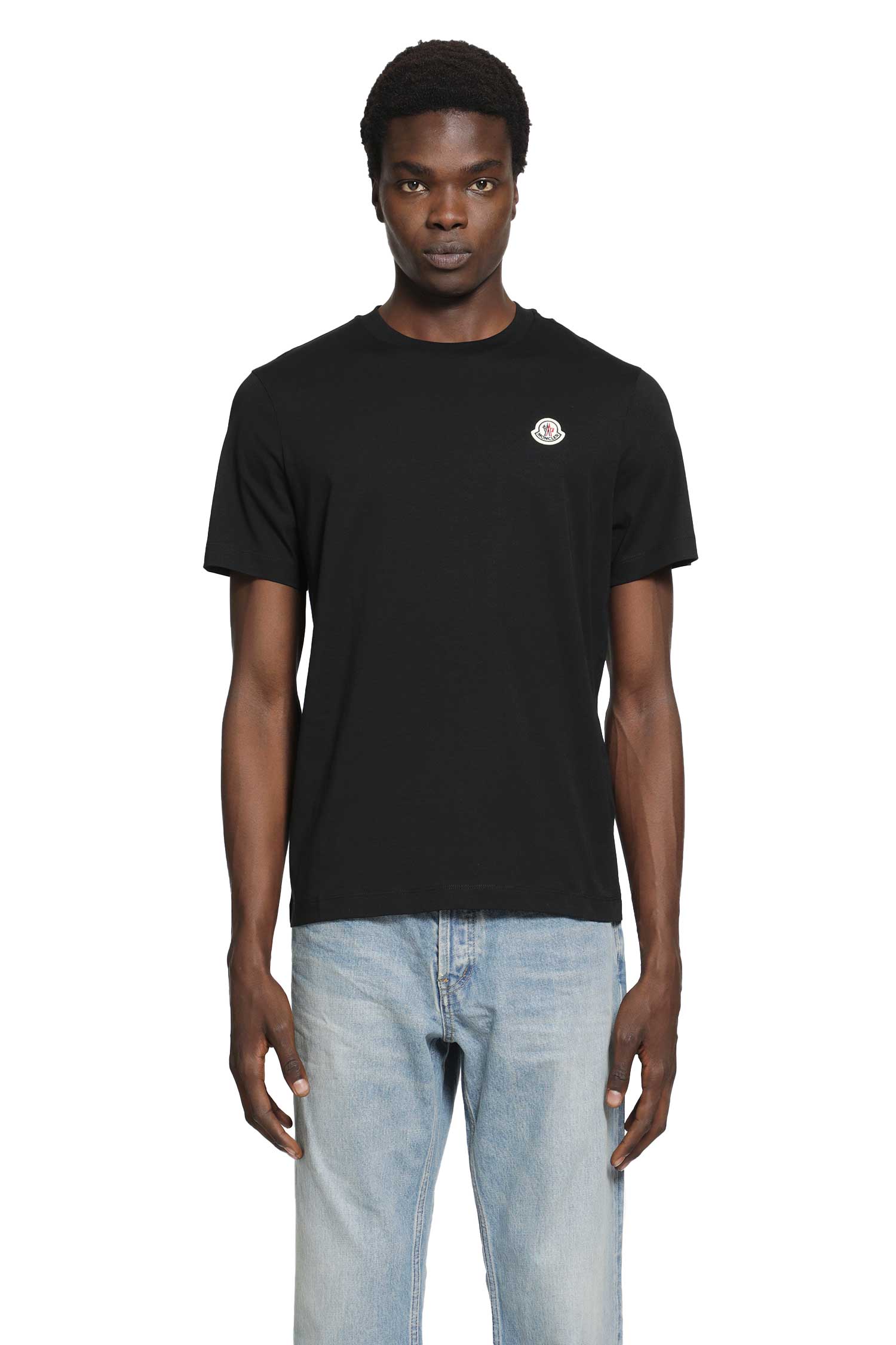 MONCLER Logo Cotton Jersey T-Shirt man