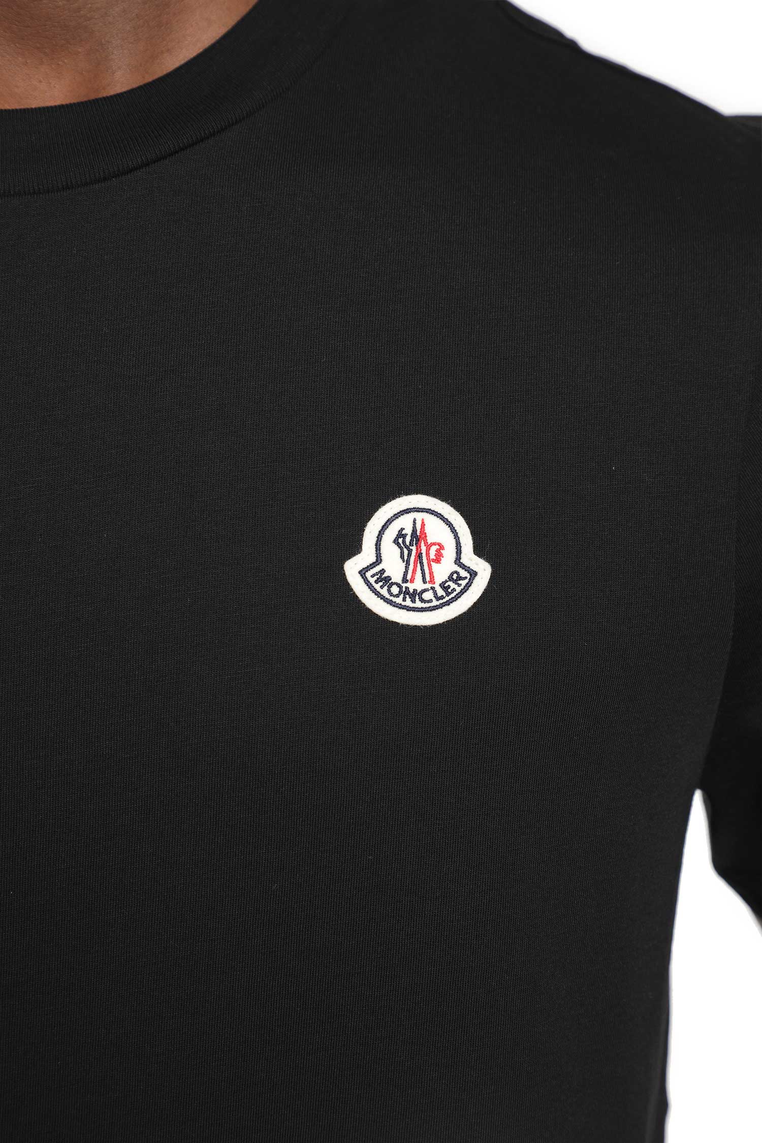 MONCLER Logo Cotton Jersey T-Shirt man