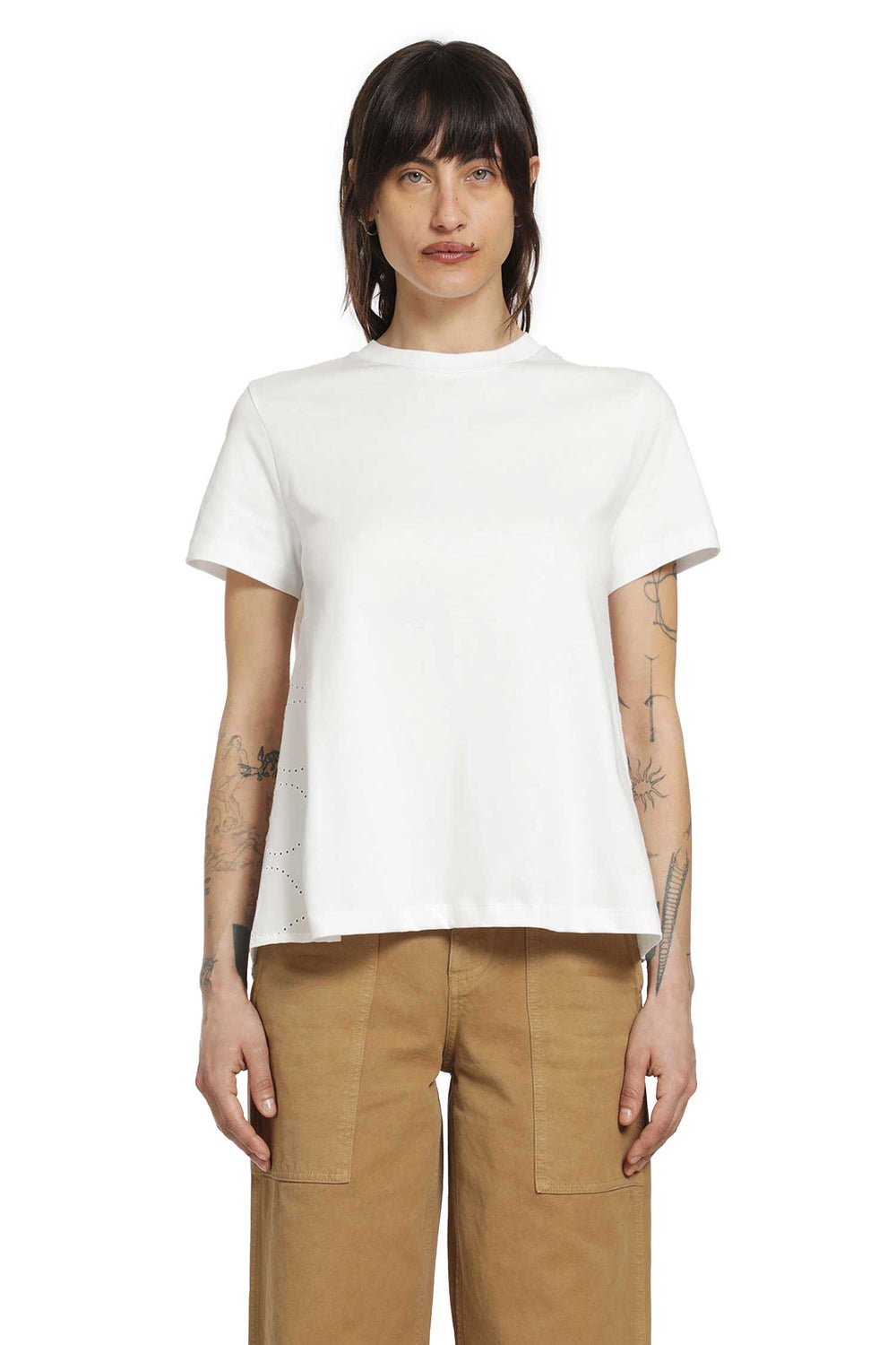 MONCLER Cotton Jersey San Gallo T-Shirt woman