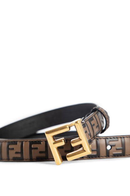 FENDI WOMAN BROWN BELTS