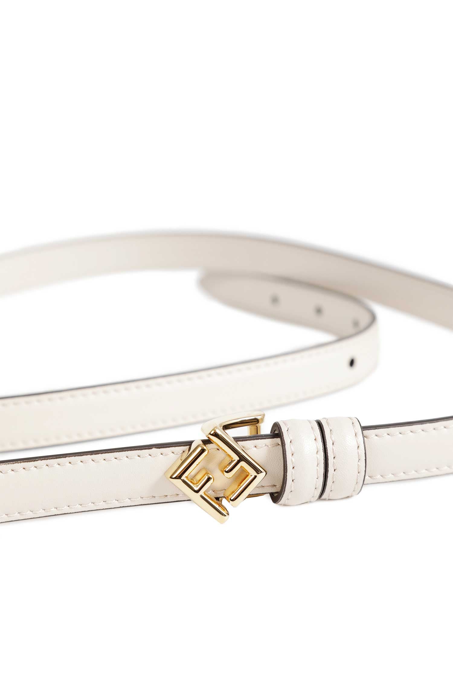 FENDI FF Diamonds Leather Belt woman