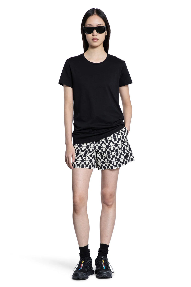 MONCLER Logo Patch Cotton Jersey T-Shirt woman