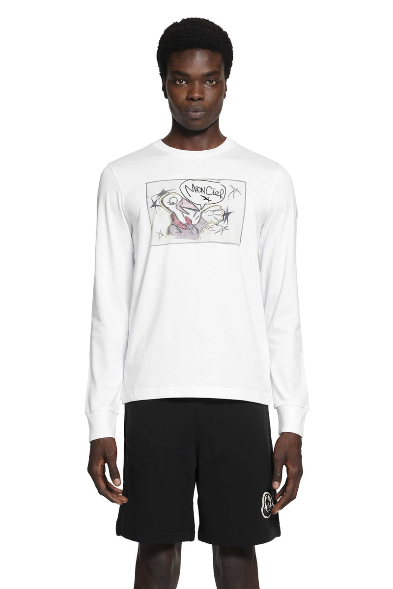 MONCLER Gilga Farm Cotton Long Sleeve T-Shirt man