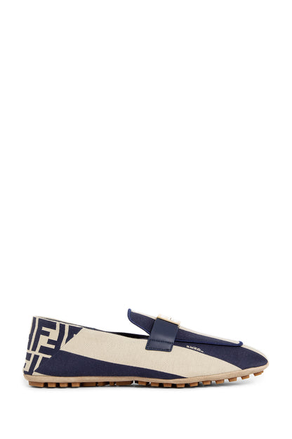 Antonioli FENDI WOMAN BLUE FLATS