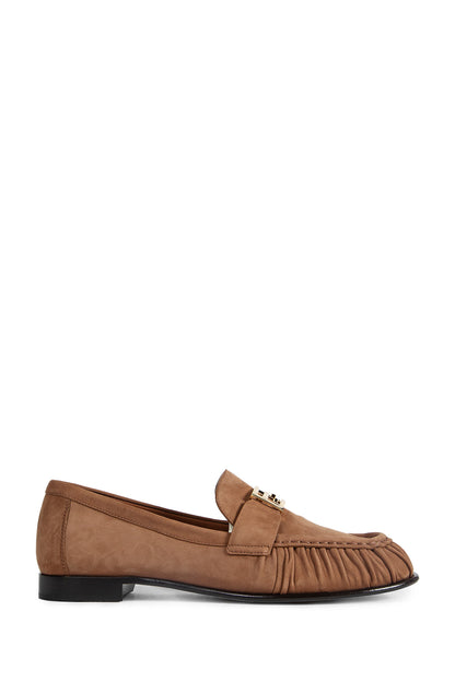 Suede Baguette Loafers