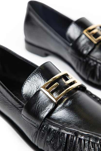 FENDI WOMAN BLACK FLATS