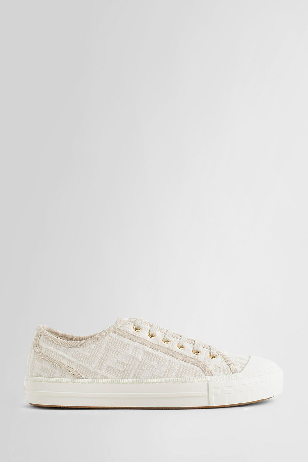 FENDI WOMAN OFF-WHITE SNEAKERS