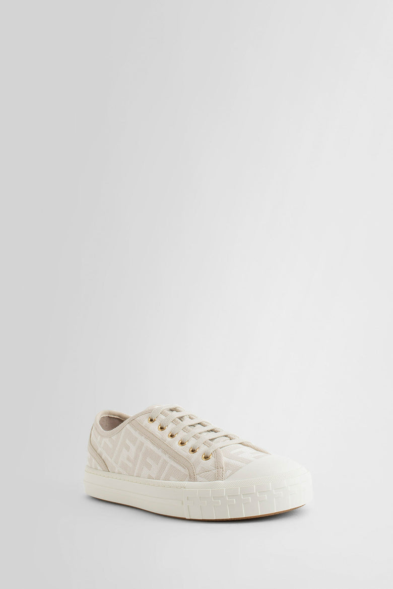 FENDI WOMAN OFF-WHITE SNEAKERS