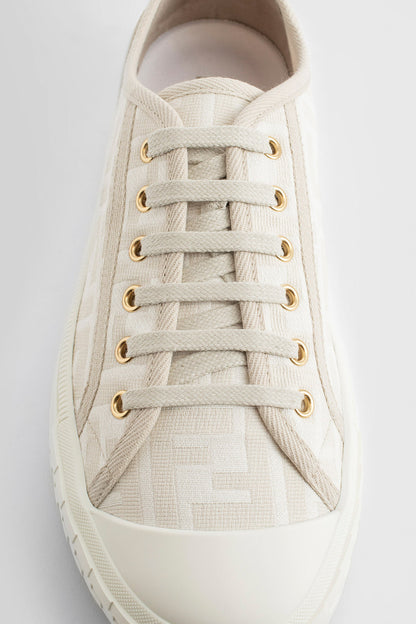 FENDI WOMAN OFF-WHITE SNEAKERS