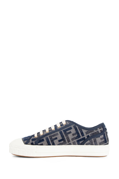 FENDI WOMAN BLUE SNEAKERS