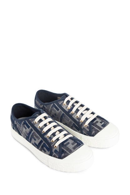 FENDI WOMAN BLUE SNEAKERS