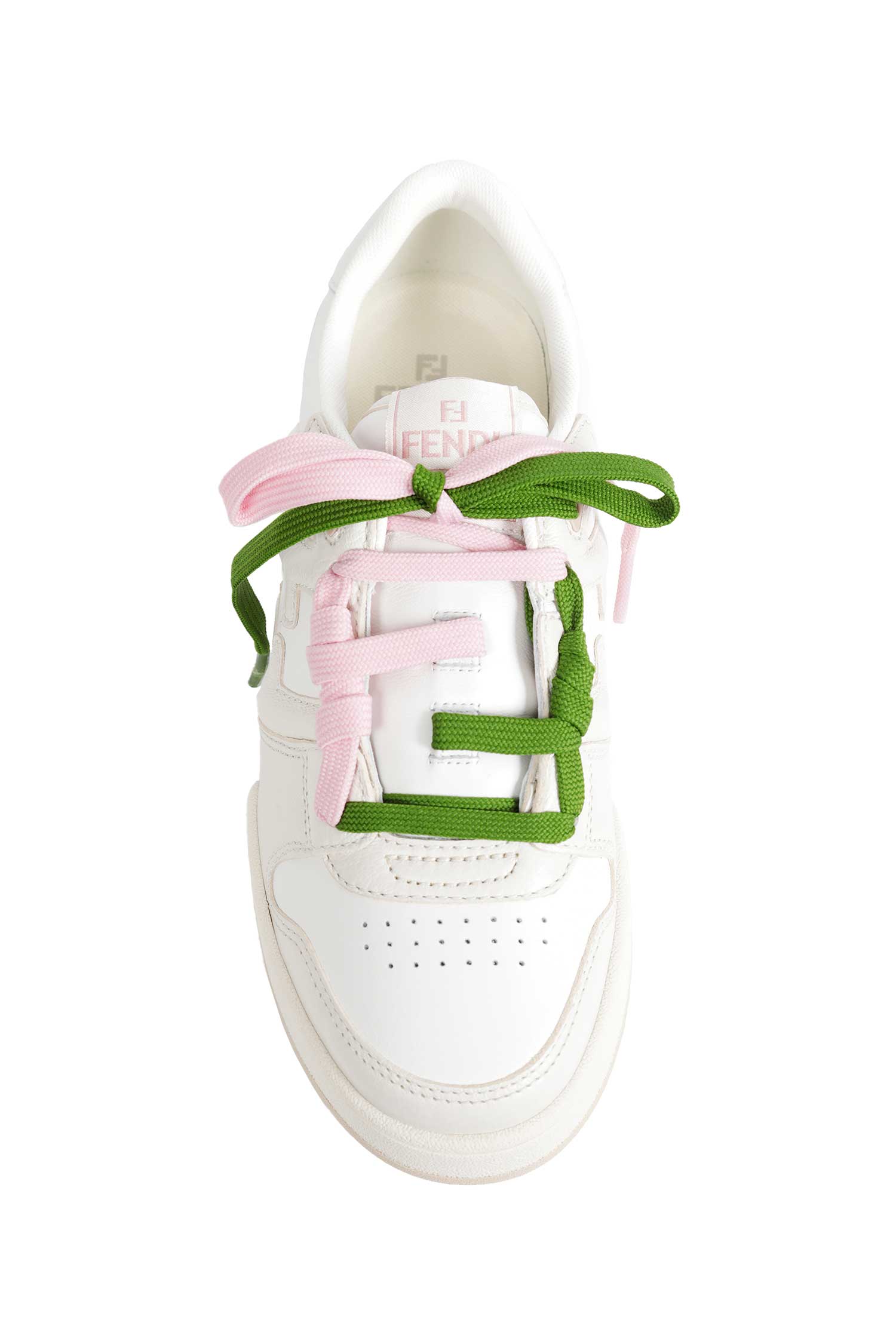 Match Leather Sneakers