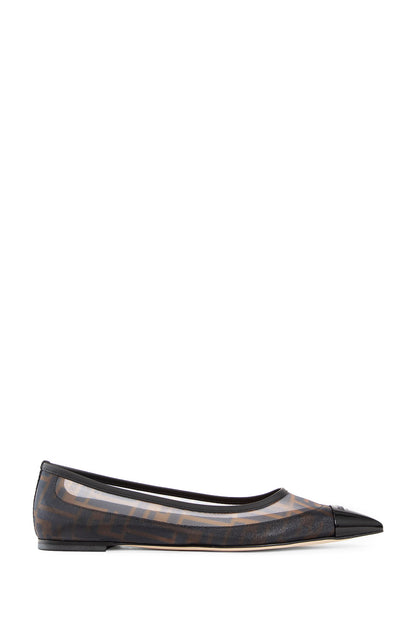 Antonioli FENDI WOMAN BROWN FLATS