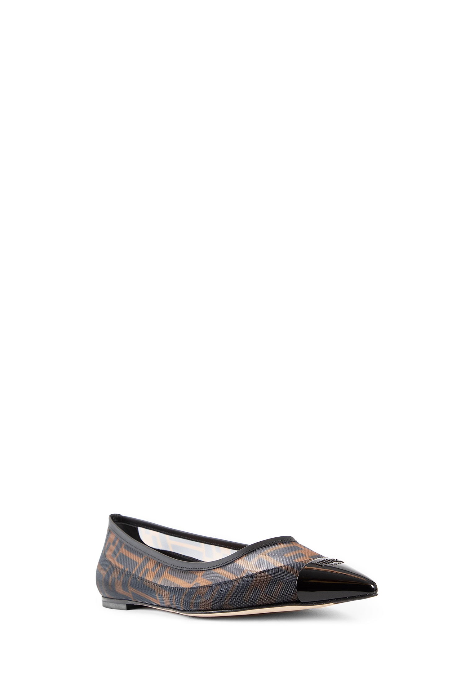 FENDI WOMAN BROWN FLATS