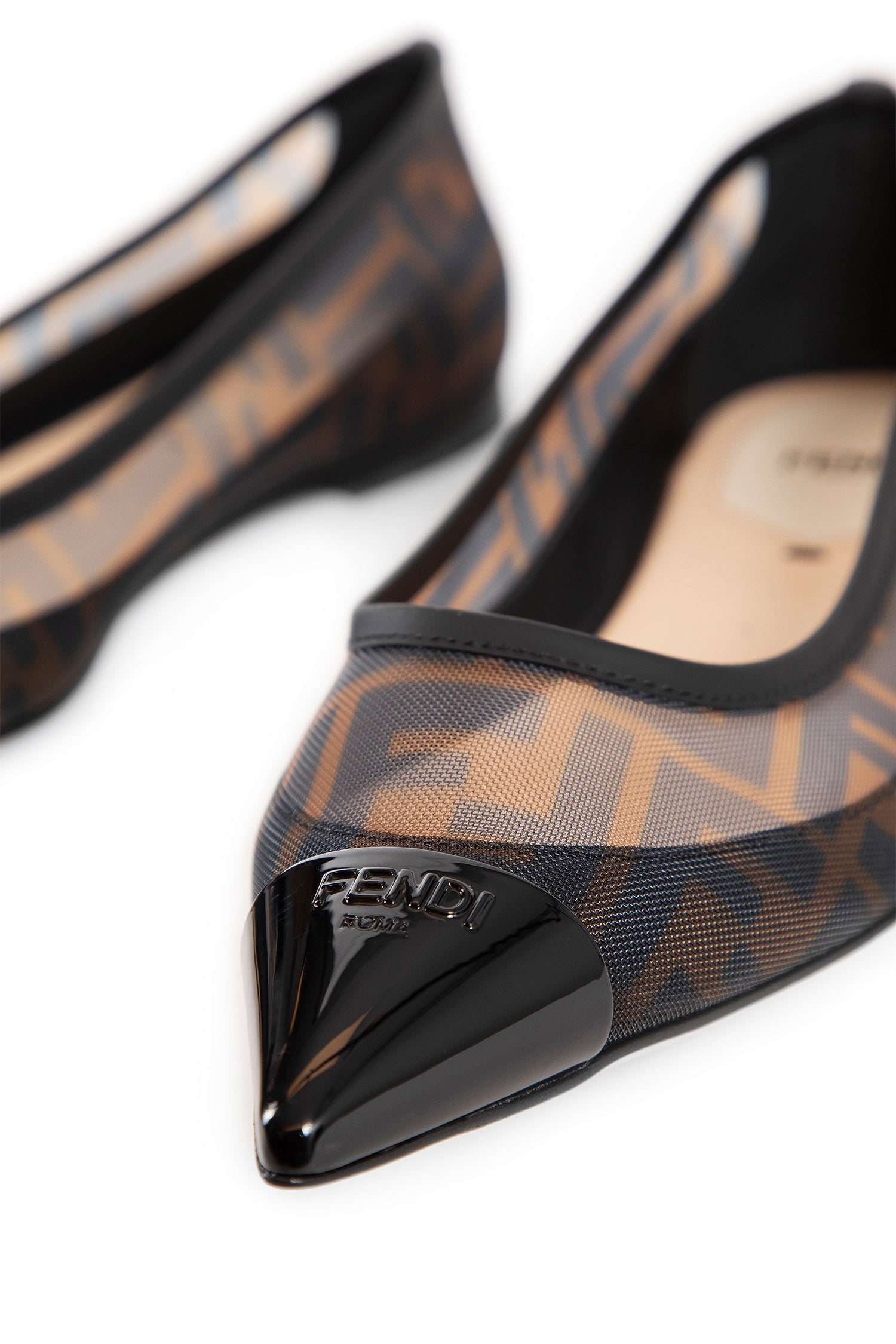 FENDI WOMAN BROWN FLATS