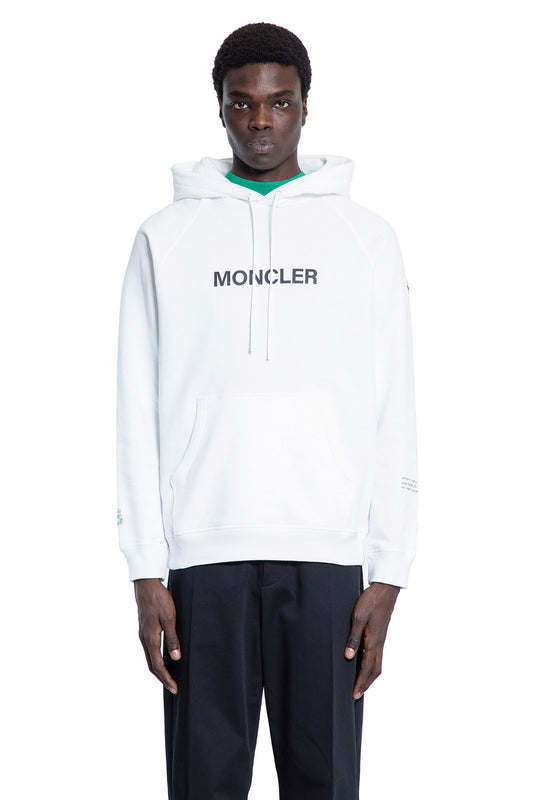 MONCLER GENIUS MAN WHITE T-SHIRTS & TANK TOPS