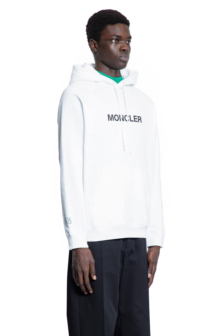 MONCLER GENIUS MAN WHITE T-SHIRTS & TANK TOPS