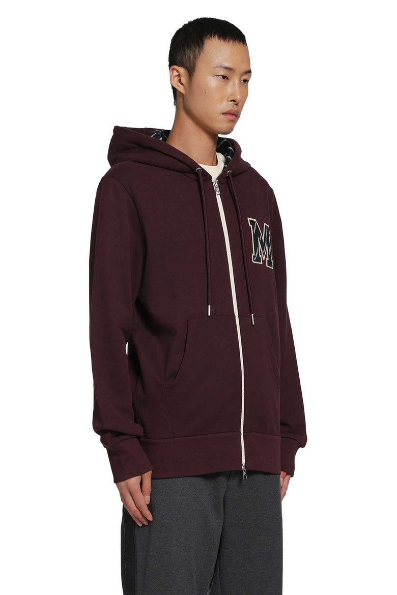 MONCLER Monogram Zip-Up Hoodie man